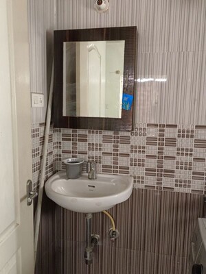 Bathroom in 3 BHK Apartment at SVS Windgates, Horamavu – for Rent