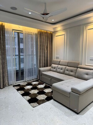 Living Room in 4 BHK Villa at Eden Garden Kokapet, Kokapet – for Rent