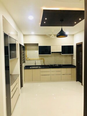 Kitchen in 3 BHK Apartment at Sangani Shaligram Lakeview, Near Vaishno Devi Circle On Sg Highway – for Rent