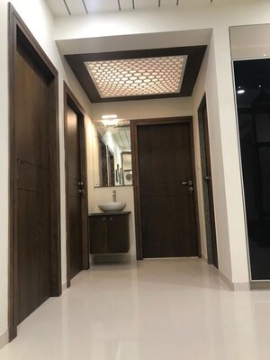Dining area in 3 BHK Apartment at Sangani Shaligram Lakeview, Near Vaishno Devi Circle On Sg Highway – for Rent