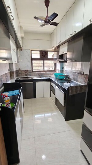 Kitchen in 2 BHK Apartment at Panch Mahal, Powai – for Rent