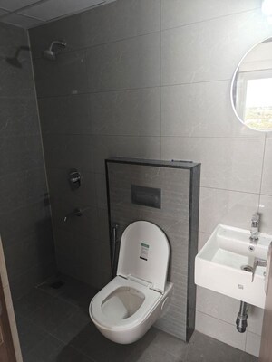 Bathroom in 2.5 BHK Apartment at Nambiar Millennia, Sarjapur Road – for Rent