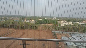 Balcony in 2.5 BHK Apartment at Nambiar Millennia, Sarjapur Road – for Rent