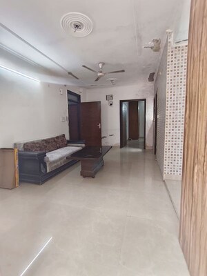 Building Lobby in 1 BHK Apartment at Freedom Fighters Enclave – for Rent
