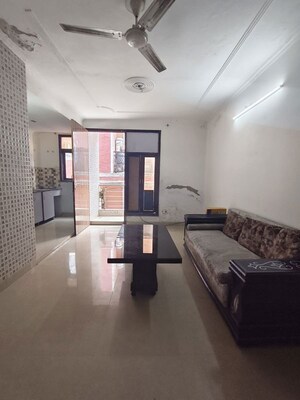 Living Room in 1 BHK Apartment at Freedom Fighters Enclave – for Rent
