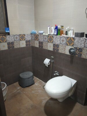 Bathroom in 2 BHK Apartment at Suraj Ashiana, Khar West – for Rent