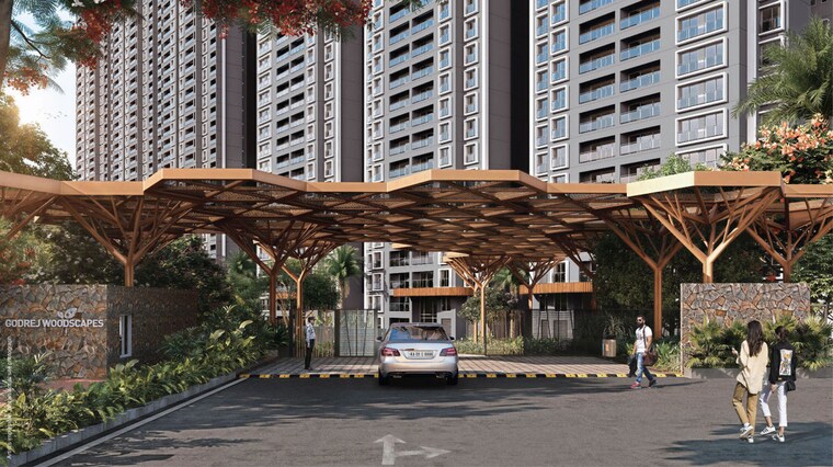 Exterior View, godrej-woodscapes 2 Bedroom 1200 Sq.Ft. Apartment In Budigere Cross Bangalore 10565139