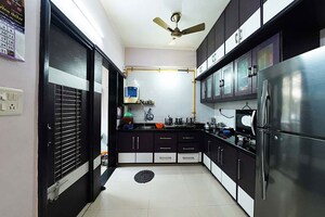 Kitchen in 3 BHK Apartment at Chandlodia – for Sale