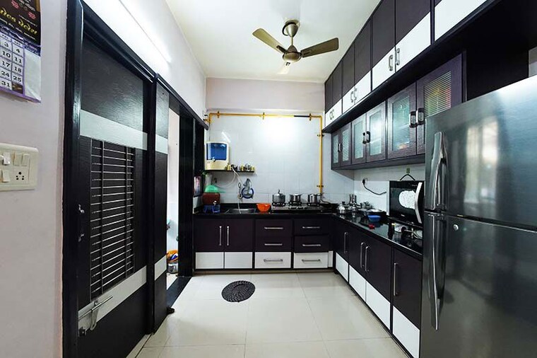 Kitchen, chandlodia 3 Bedroom 177 Sq.Yd. Apartment In Chandlodia Ahmedabad 10577916