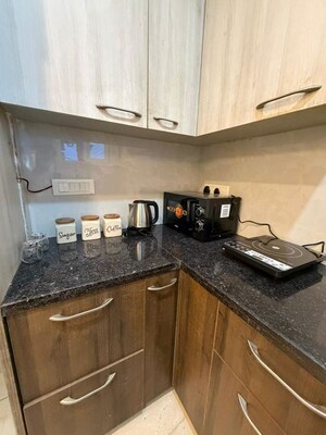 Kitchen in 1 BHK Builder Floor at Sector 42 – for Rent
