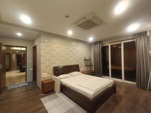 Living Room in 3 BHK Apartment at One Bangalore West, Rajaji Nagar – for Rent