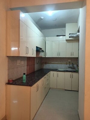 Kitchen in 3 BHK Apartment at Supertech Livingston, Sain Vihar – for Rent