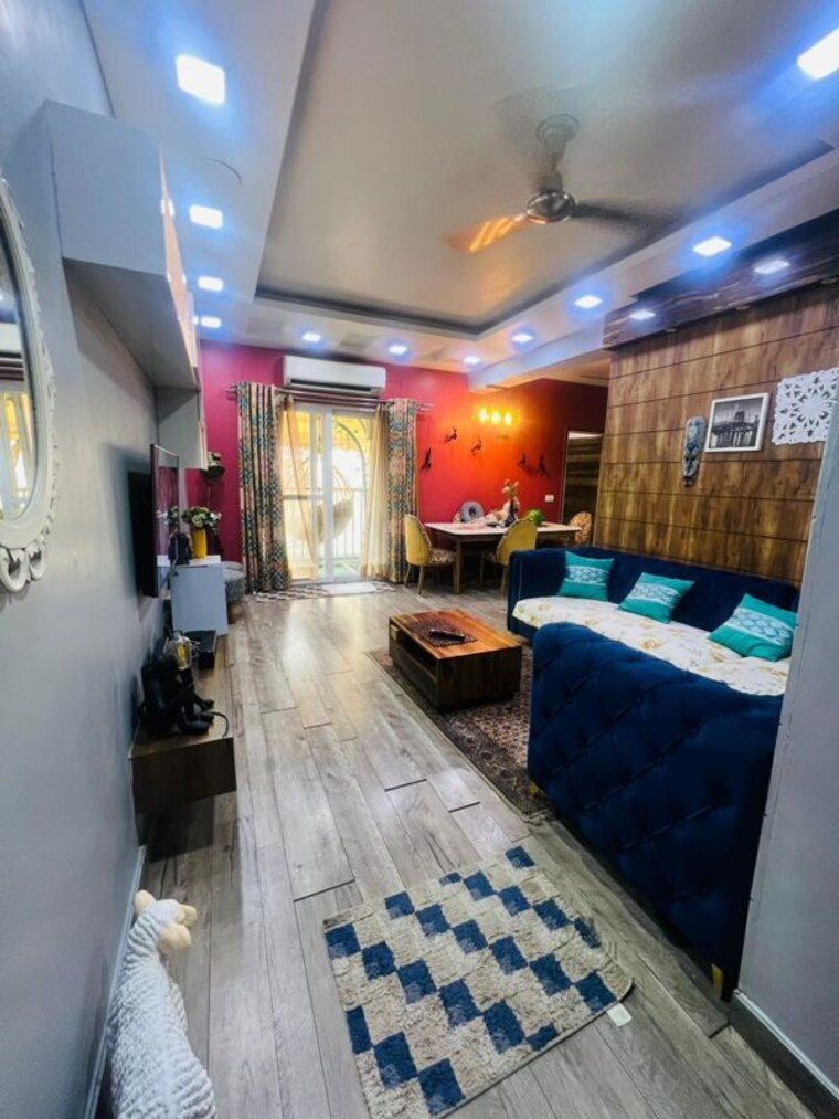 Living Room, ajnara-gen-x 2 Bedroom 1050 Sq.Ft. Apartment In Dundahera Ghaziabad 10406556