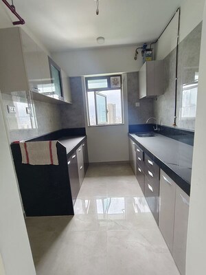 Kitchen in 2 BHK Apartment at Sheth Irene, Malad West – for Rent