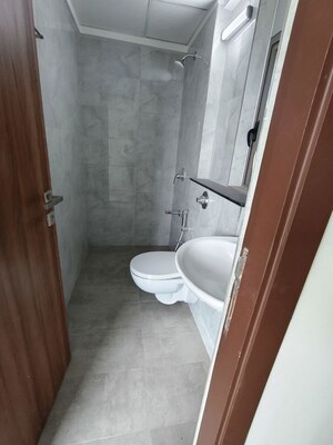 Bathroom in 2 BHK Apartment at Sheth Irene, Malad West – for Rent