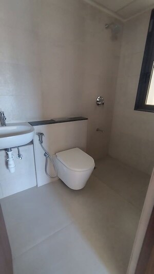 Bathroom in 3 BHK Apartment at Kalpataru Srishti Namaah, Mira Road – for Rent
