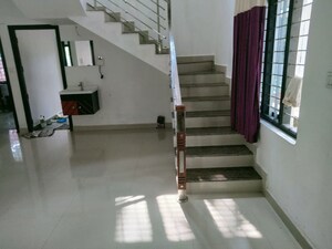 Staircase in 3 BHK Independent House at Mannarkkad – for Rent