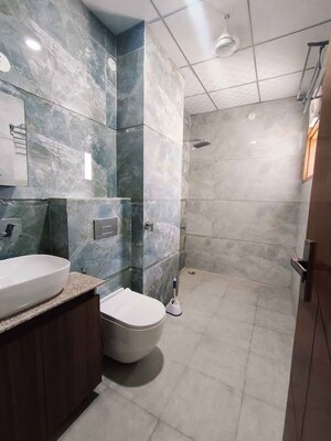 Bathroom in 4 BHK Builder Floor at New Gurgaon – for Rent