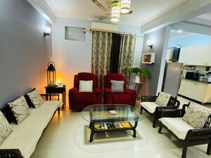 Living Room in 3.5 BHK Apartment at Saviour Greenisle, Sain Vihar – for Sale