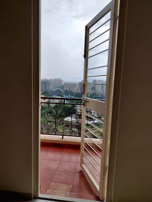 Balcony in 2 BHK Apartment at Nyati Evara, Kondhwa – for Rent