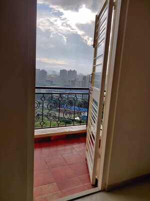 Balcony in 2 BHK Apartment at Nyati Evara, Kondhwa – for Rent