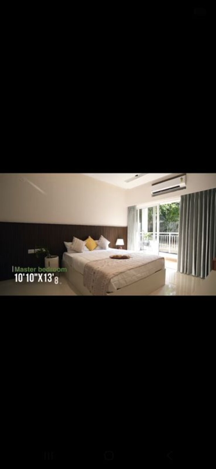 Bedroom, vajram-newtown 3 Bedroom 1600 Sq.Ft. Apartment In Thanisandra Main Road Bangalore 10578099