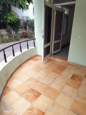 Balcony in 2 BHK Apartment at Jaipurias Sunrise Greens Zirakpur, Vip Road – for Rent