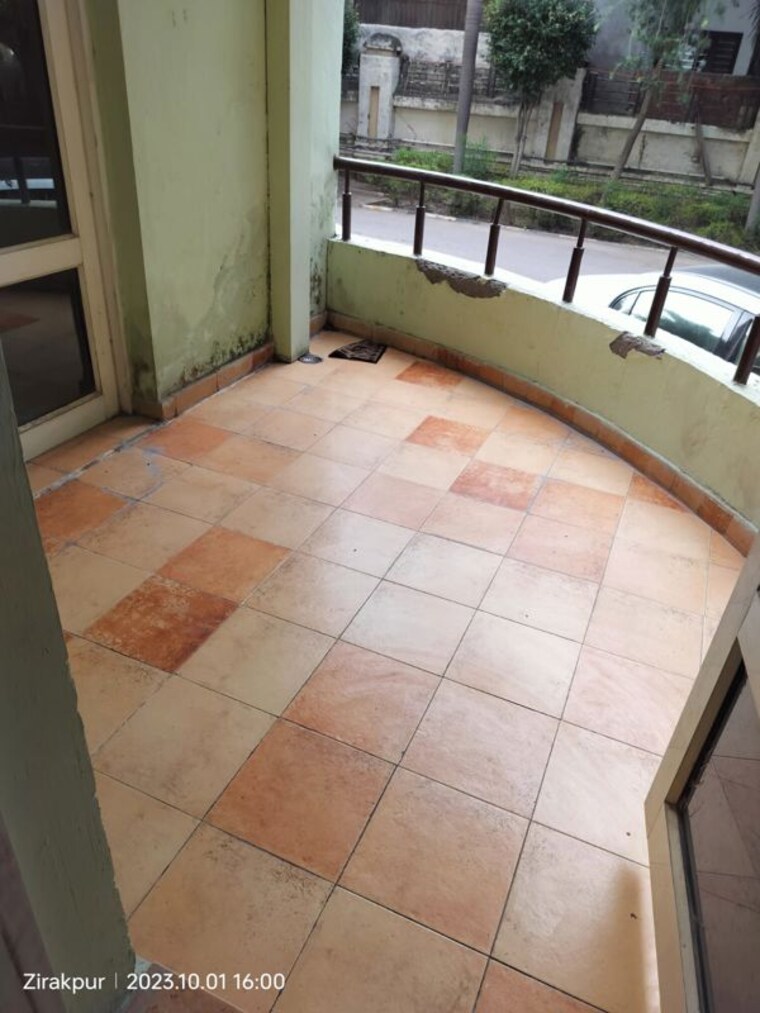 Balcony, jaipurias-sunrise-greens-zirakpur 2 Bedroom 1300 Sq.Ft. Apartment In Vip Road Zirakpur 10578124