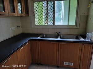 Kitchen in 2 BHK Apartment at Jaipurias Sunrise Greens Zirakpur, Vip Road – for Rent
