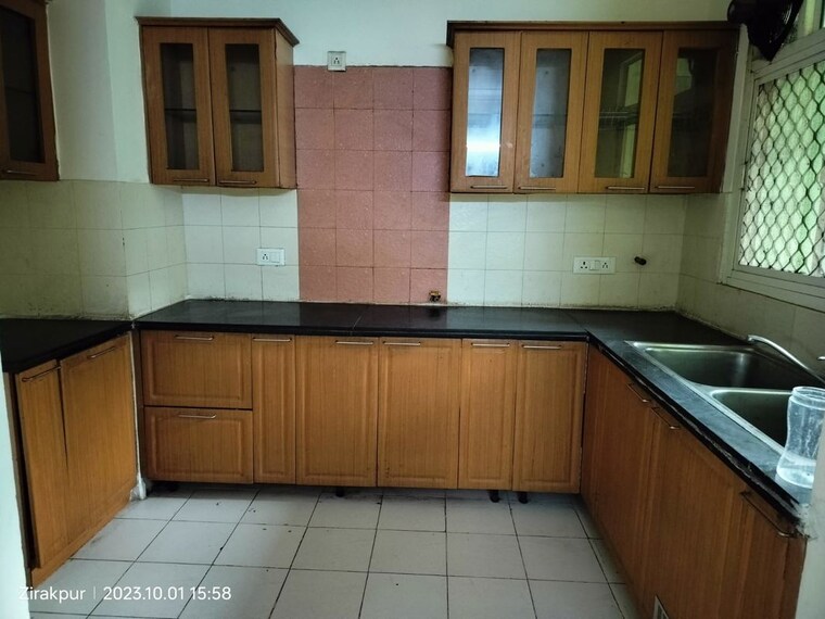 Kitchen, jaipurias-sunrise-greens-zirakpur 2 Bedroom 1300 Sq.Ft. Apartment In Vip Road Zirakpur 10578124