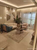 3 BHK 923 Sq.Ft. Apartment in Dosti West County Phase 2 Dosti Cedar