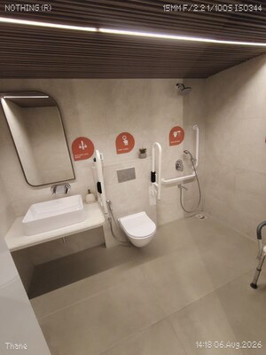 Bathroom in 3 BHK Apartment at Dosti West County Phase 2 Dosti Cedar, Balkum Pada – for Sale