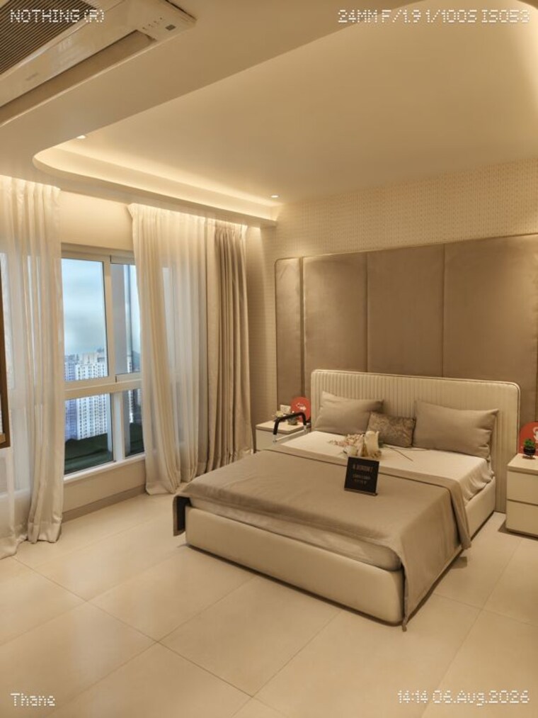 Living Room, dosti-west-county-phase-2-dosti-cedar 3 Bedroom 923 Sq.Ft. Apartment In Balkum Pada Thane 10578135