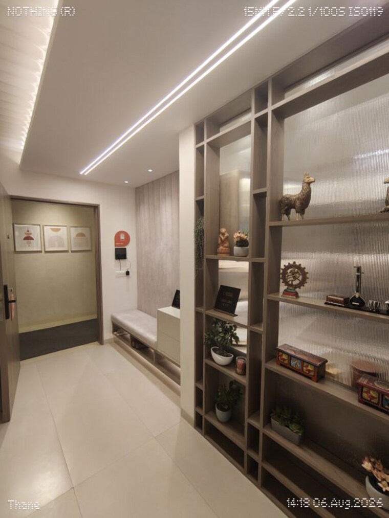 Kitchen, dosti-west-county-phase-2-dosti-cedar 3 Bedroom 923 Sq.Ft. Apartment In Balkum Pada Thane 10578135