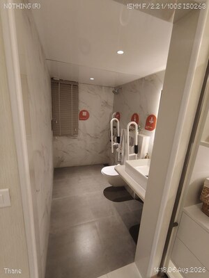 Bathroom in 3 BHK Apartment at Dosti West County Phase 2 Dosti Cedar, Balkum Pada – for Sale