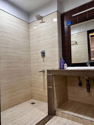 Bathroom in 3 BHK Builder Floor at Chittaranjan Park – for Sale