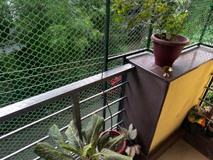 Balcony in 3 BHK Builder Floor at Chittaranjan Park – for Sale