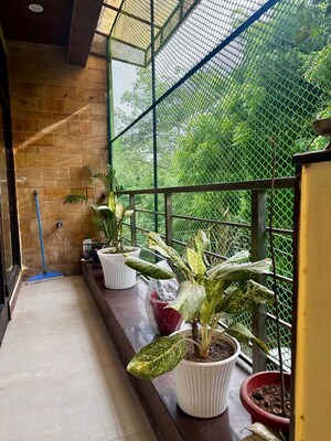 Balcony in 3 BHK Builder Floor at Chittaranjan Park – for Sale