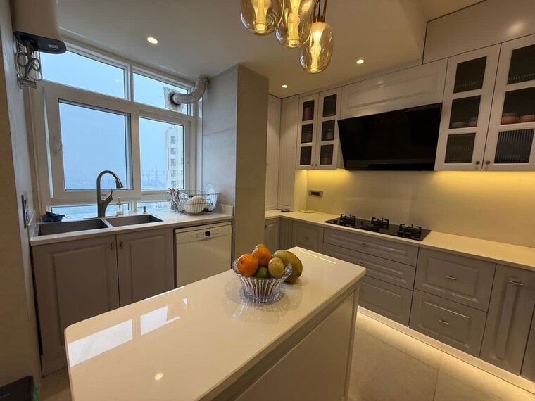 Kitchen, unitech-fresco 3.5 Bedroom 1900 Sq.Ft. Apartment In Sector 50 Gurgaon 10578148