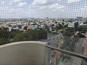 Balcony in 3.5 BHK Apartment at Sobha Palm Courts, Kogilu – for Rent