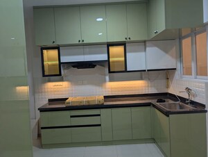 Kitchen in 3 BHK Apartment at Puravankara Purva Zenium, Hosahalli – for Rent