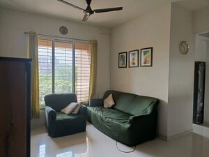 Living Room in 1 BHK Apartment at Raj Residency Kasarvadavali, Kasarvadavali – for Rent