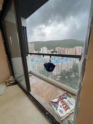 Balcony in 2 BHK Apartment at Squarefeet Imperial Square, Ghodbunder Road – for Rent