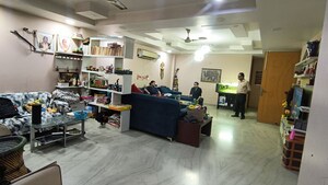 Living Room in 3 BHK Builder Floor at Green Fields Colony – for Sale