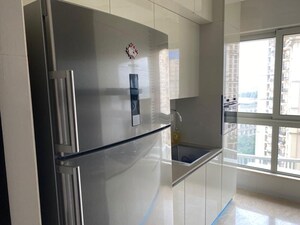 Kitchen in 2.5 BHK Apartment at Hiranandani Atlantis, Powai – for Rent
