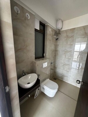 Bathroom in 1 BHK Apartment at Raymond Ten X Habitat, Pokhran Road No Two – for Rent