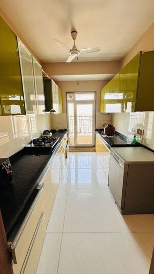 Kitchen in 2 BHK Apartment at Rustomjee Azziano Wing I, Thane West – for Rent