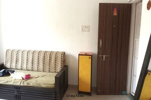 Living Room in 1 BHK Apartment at Akash Sagar Classics, Wadgaon Sheri – for Rent