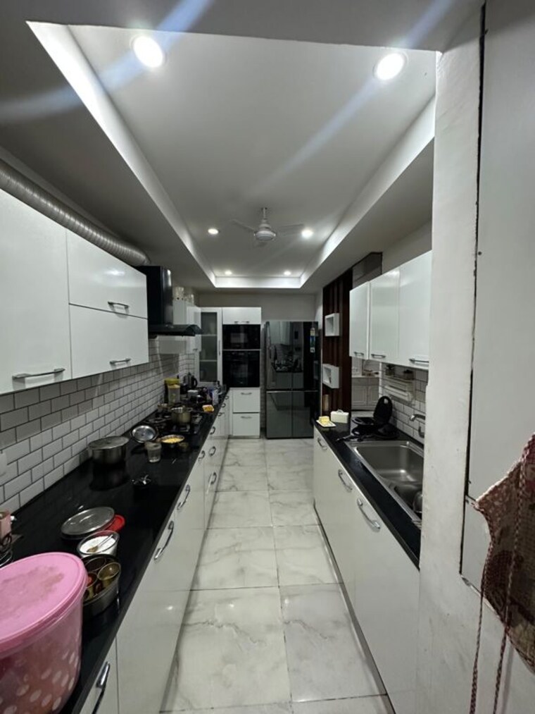 Kitchen, ambala highway 3.5 Bedroom 2180 Sq.Ft. Apartment In Ambala Highway Zirakpur 10578238