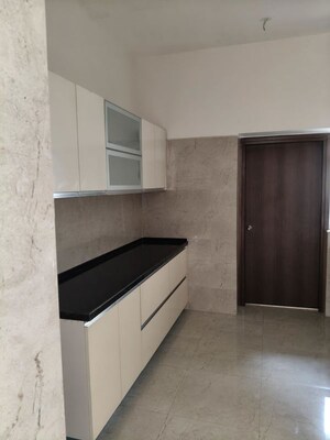 Kitchen in 3 BHK Apartment at L&T Crescent Bay T2, Parel – for Sale